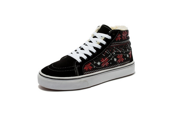 Vans High-Top Shoes Men Lined with fur--006